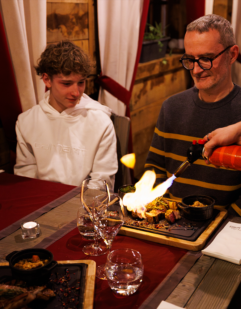 Vivez la magie d’une soirée en altitude au Clos Bernard