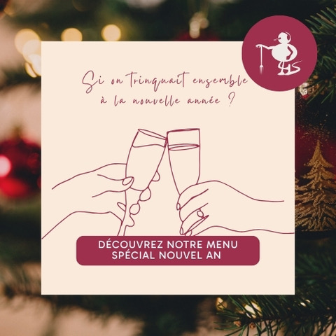 Menu du nouvel an 2025 Menu du nouvel an 2025